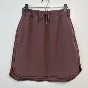 lululemon athletica Mauve Drawstring Active Skirt